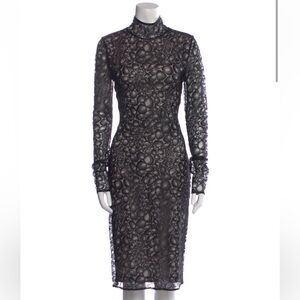 Elegant Black Lace Dress